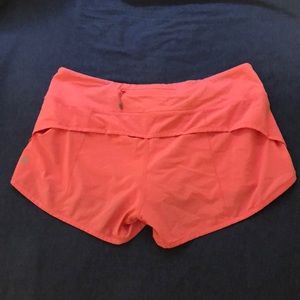 Pink Lulu Lemon Shorts